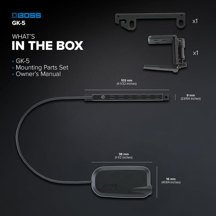 Boss GK-5 Guitar Synth Pickup, GK-5
