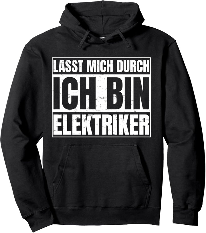 Elektroinstallateur Elektromeister Geschenk für Elektriker Pullover Hoodie