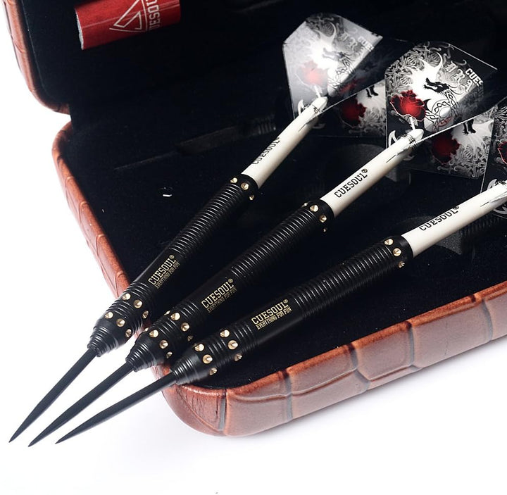 CUESOUL Dragon Deluxe Messing Steel Dartpfeile, 21 Gramm J2104 25 Gramm, J2104 25 Gramm