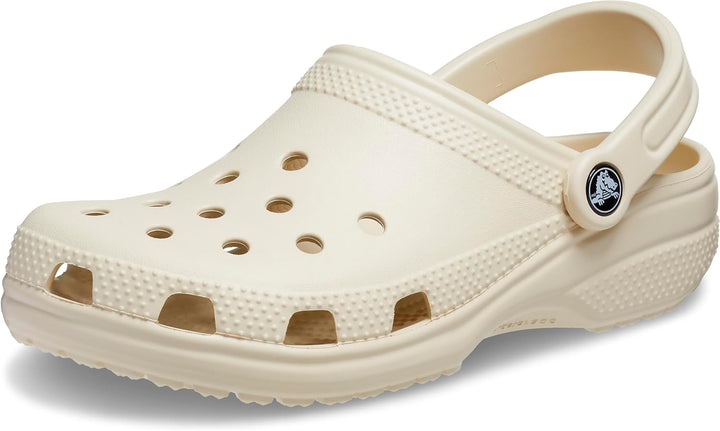 Crocs Unisex Classic Clog 33/34 EU Bone, 33/34 EU Bone