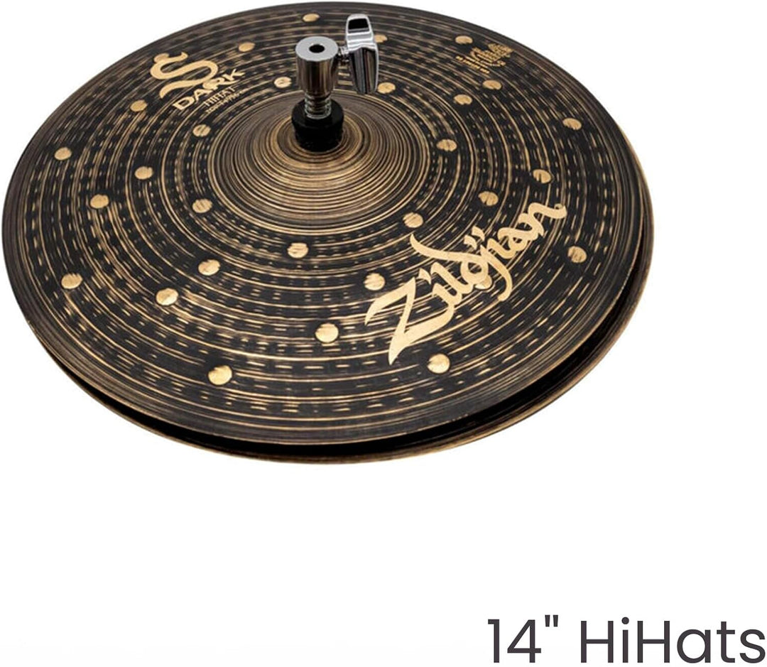 Zildjian S Dark Becken-Set, 4-teilig