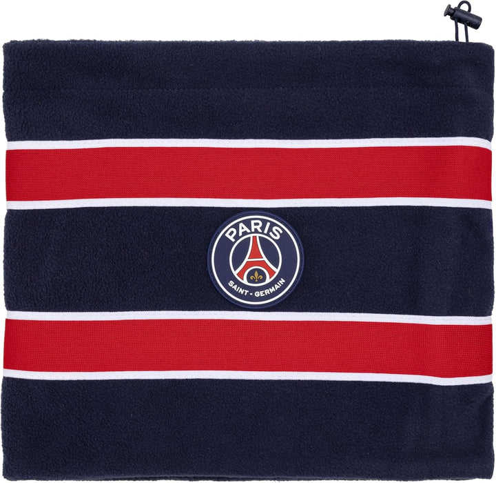 PARIS SAINT-GERMAIN Set Mütze + Halswärmer Fleece PSG – Offizielle Kollektion, blau, Einheitsgrösse