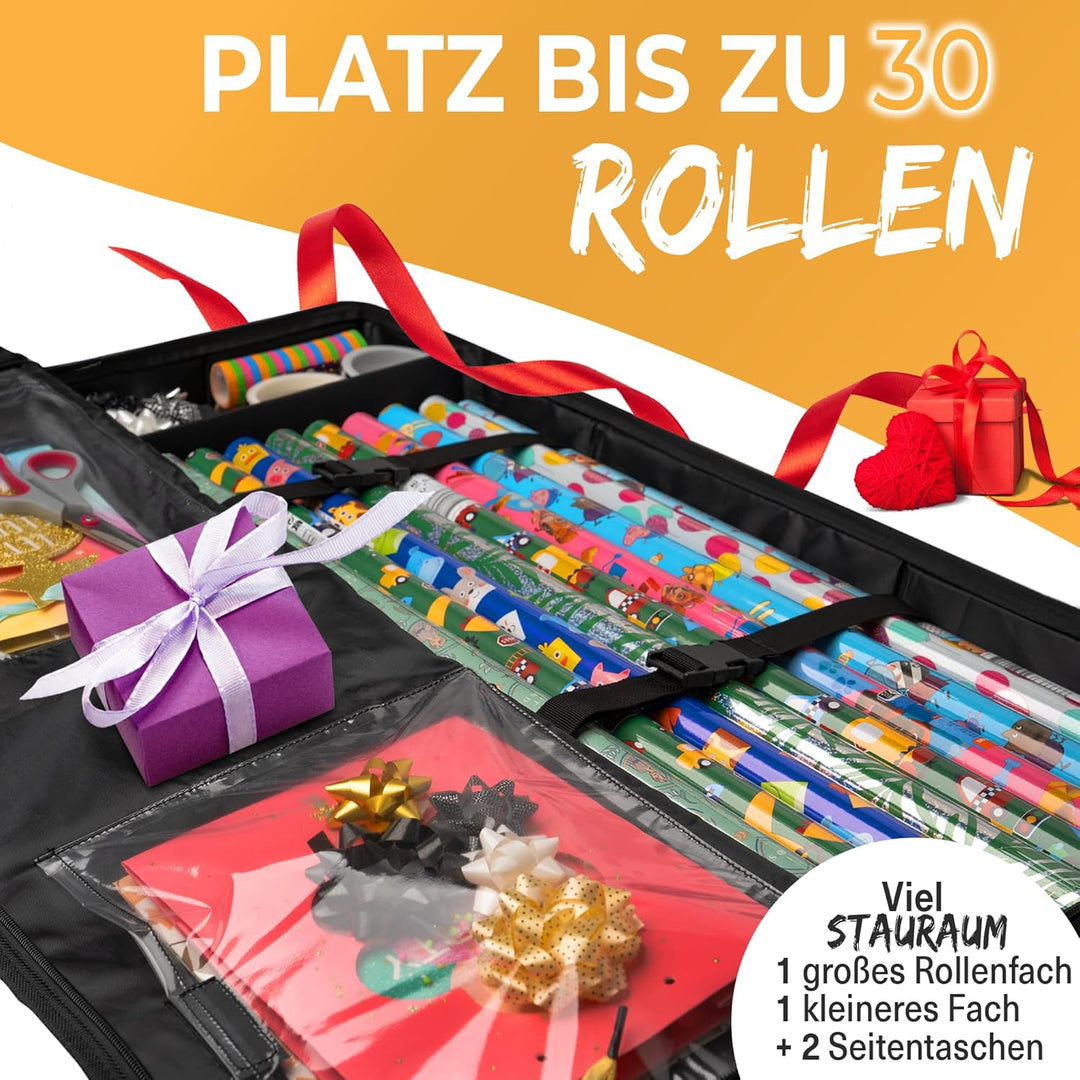 neVaxx® -Aufbewahrungstasche für Geschenkpapier-wasserdichtes 600D Oxford Gewebe-Geschenkpapier aufb