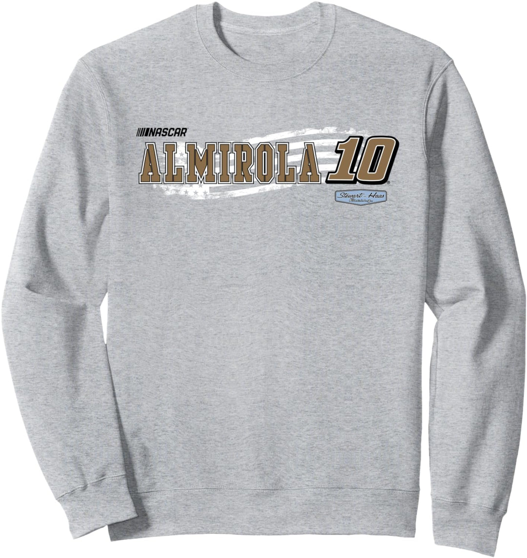 NASCAR - Aric Almirola - Waving Flag Sweatshirt