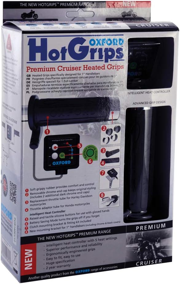 Oxford Products EL800 Heizgriffe, Medium