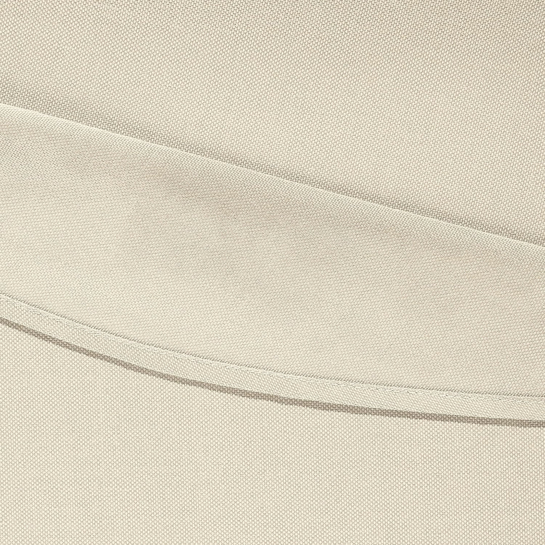 Erwin Müller Tischwäsche, Tischdecke Uni, Madrid Natur Grösse 160x220 cm - angenehme, weich fliessen