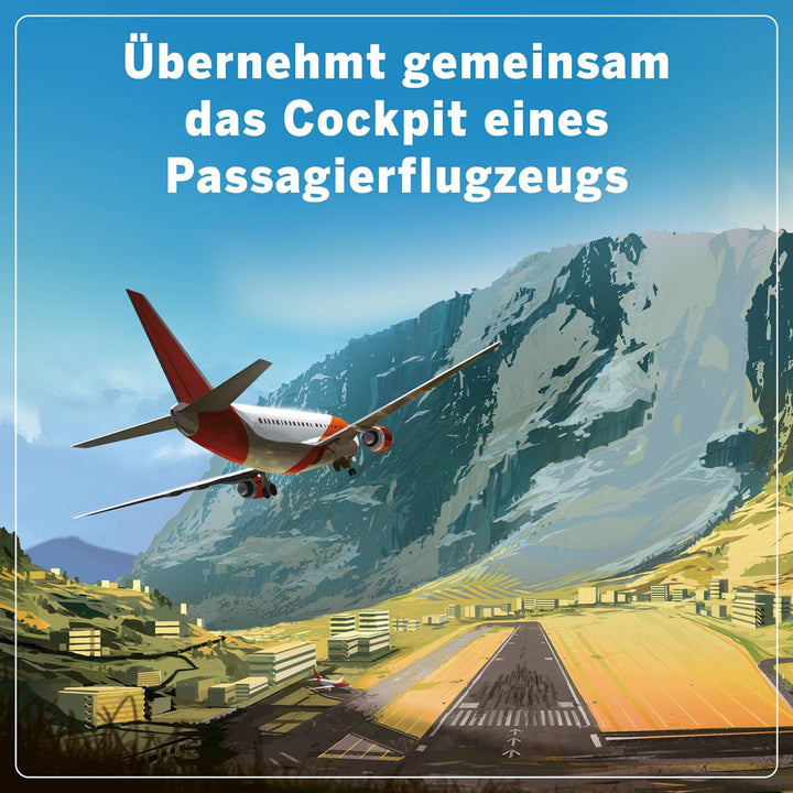 Kosmos 684044 Sky Team - Bereit zur Landung? Spiel des Jahres 2024, kooperatives Spiel für 2 Persone