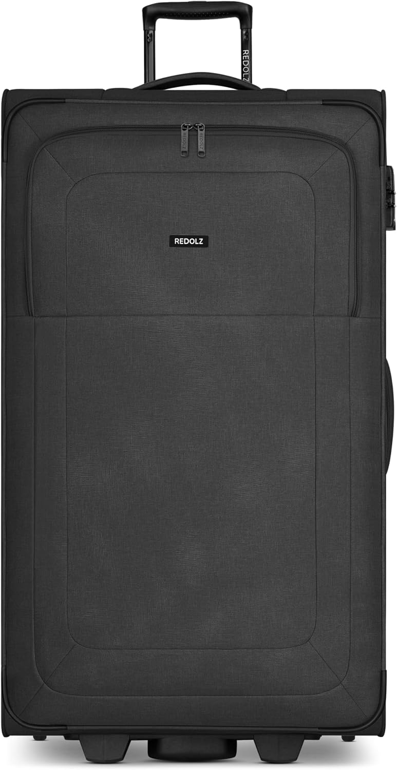 REDOLZ XL Jumbo 2-Rollen Koffer sehr gross 52 x 32 x 90 cm [Sondergrösse] Check-in Trolley mit TSA-S