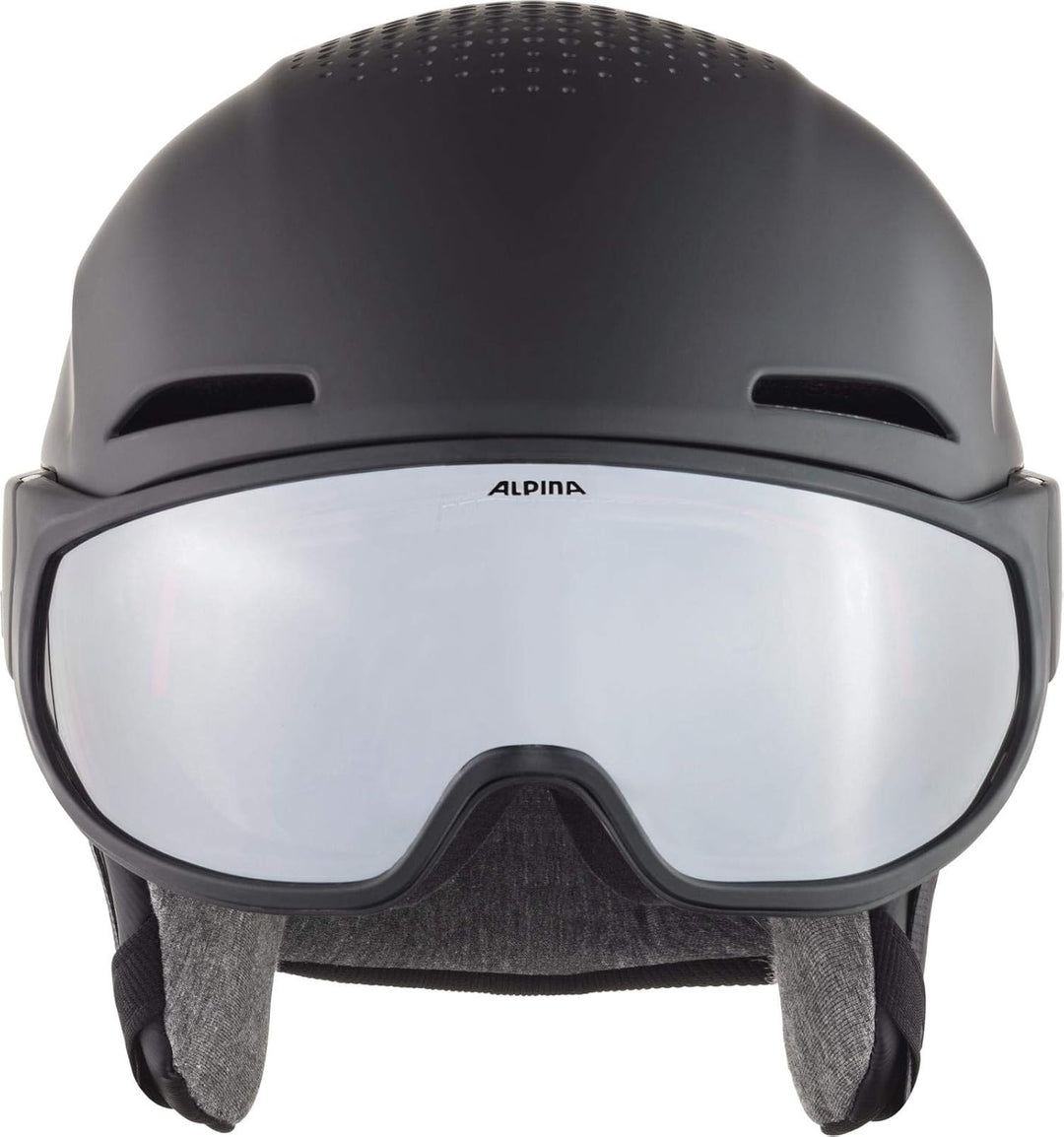 ALPINA Unisex - Erwachsene, ALTO V Skihelm black matt 59-63 cm, black matt 59-63 cm