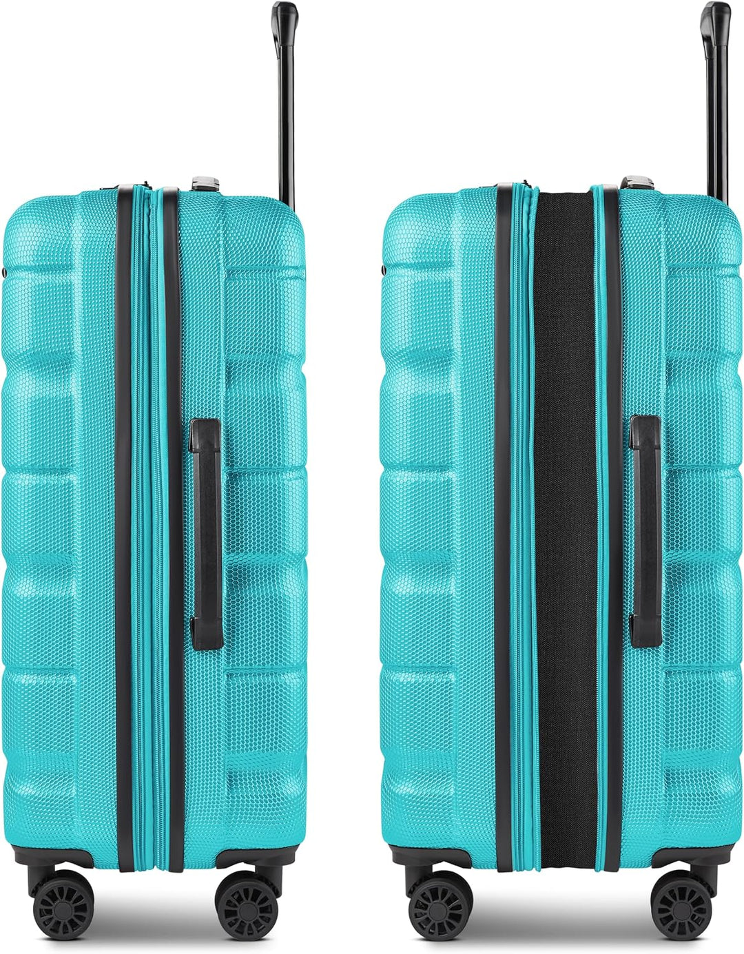 Franky Check-in Koffer für Damen und Herren | mittelgrosser Trolley 44,5 x 28 x 66 cm aus hochwertig