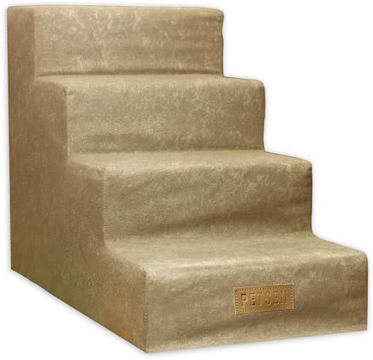 Sofatreppe für Hunde und Katzen – Hundetreppe für Bett & Sofa – 3- oder 4-stufig, rutschfest & wasch