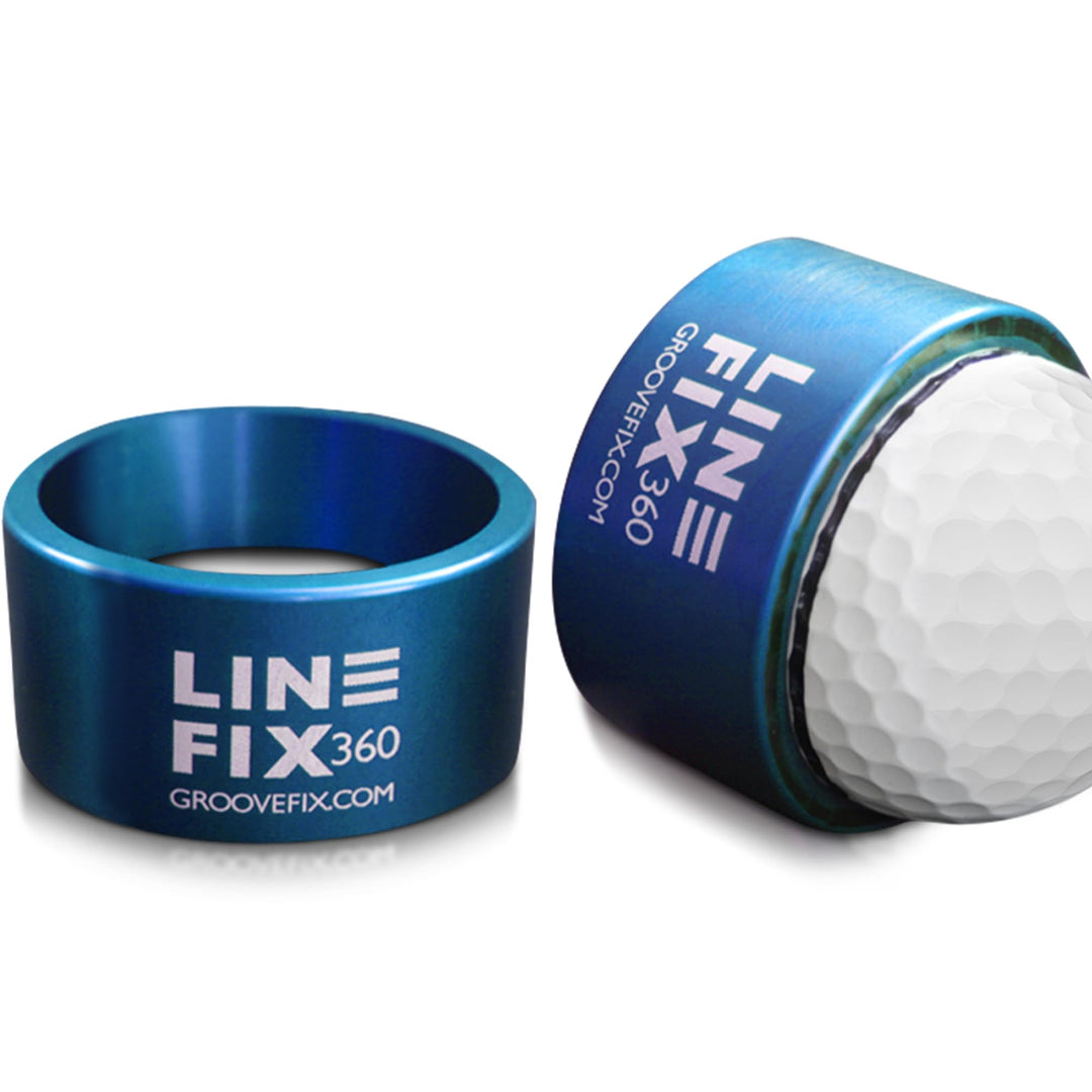 GrooveFix LineFix360 - Ball line Marker Blau, Blau