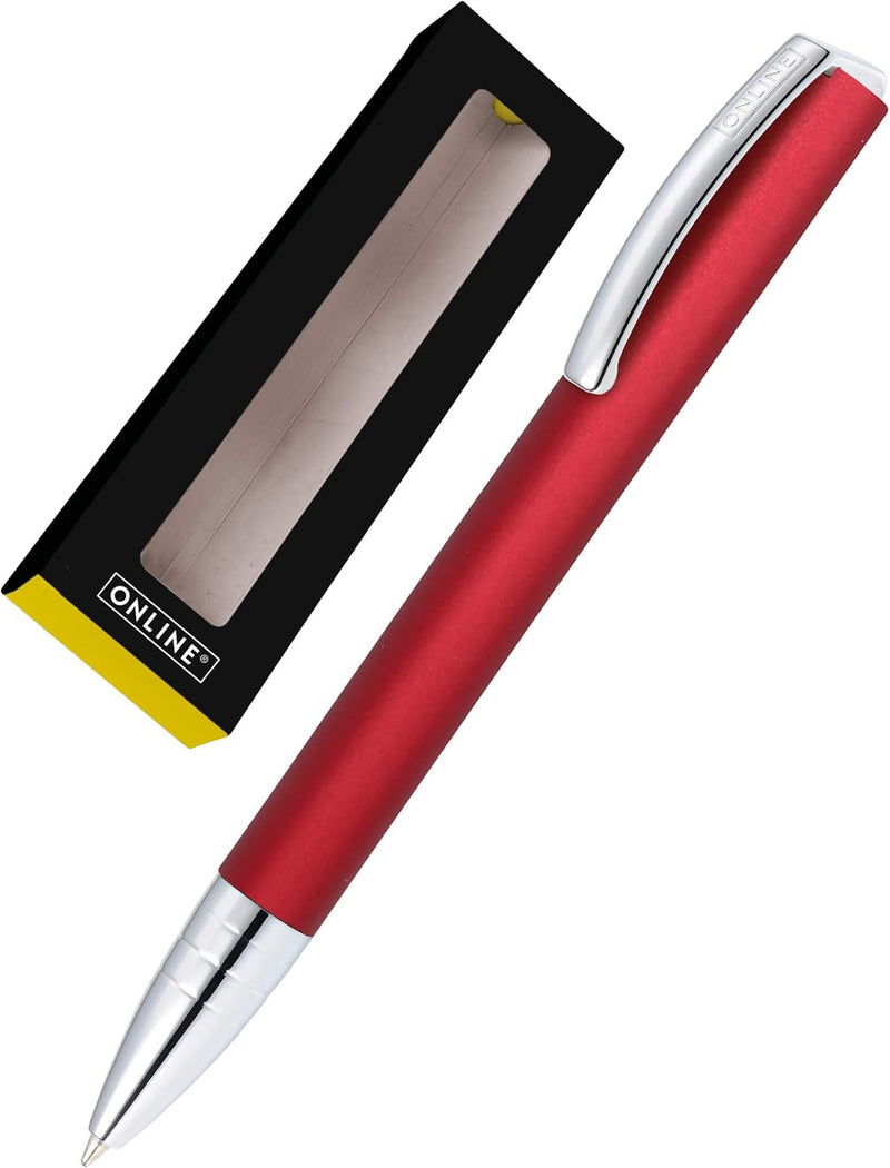 ONLINE Kugelschreiber Wild Berry I Drehkugelschreiber mit Standard Grossraummine in Strichstärke M,
