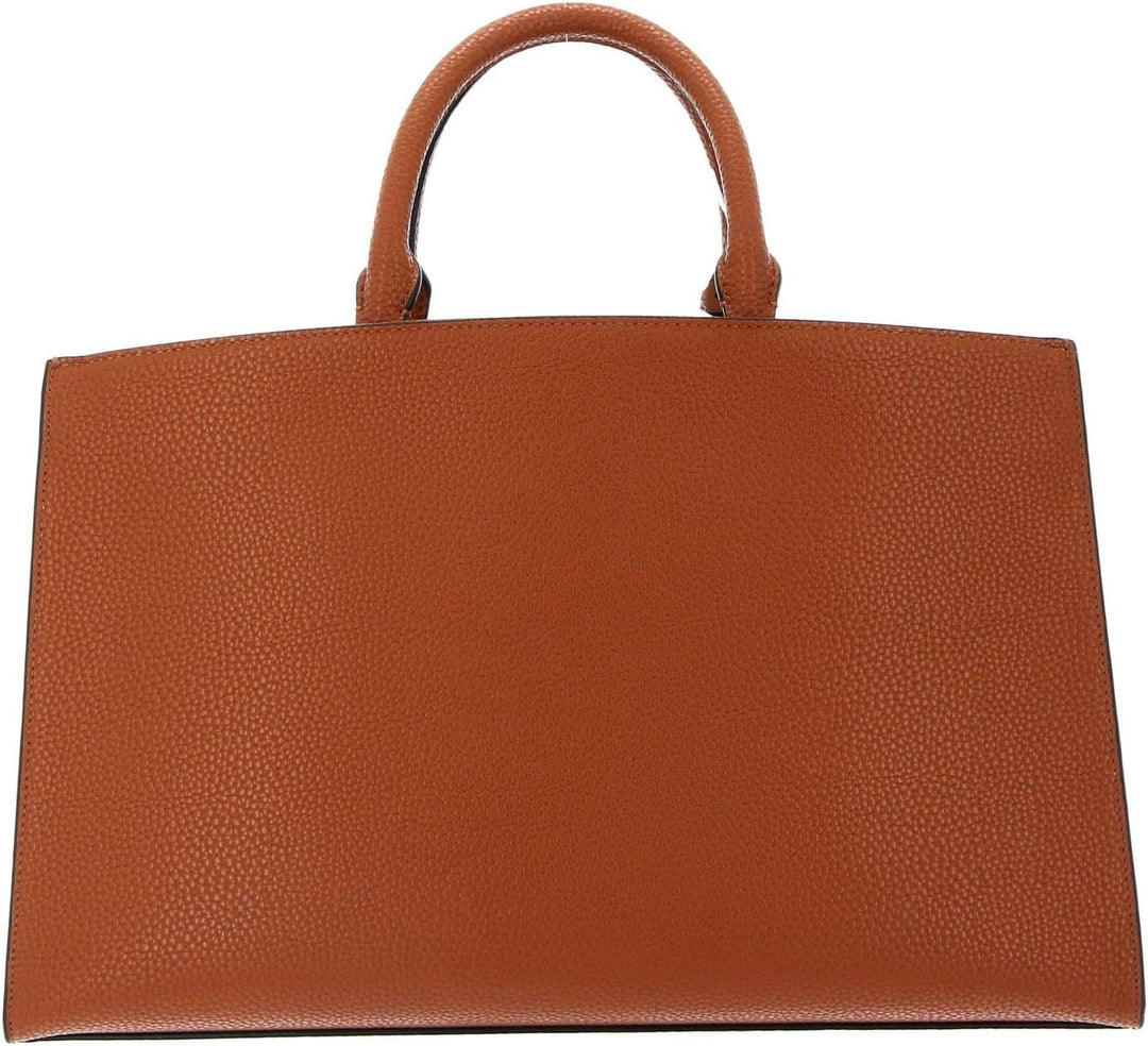 Calvin Klein Damen Handtasche Tasche Henkeltasche Business Tote Bag Braun