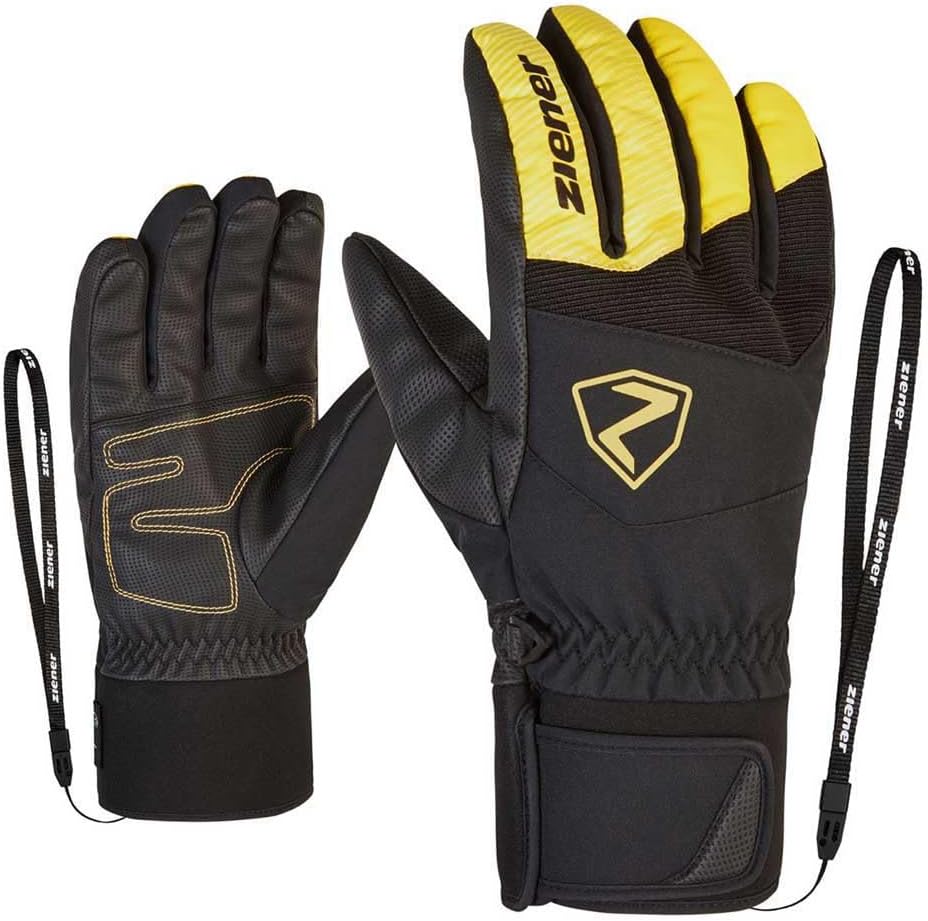 Ziener Ginx As Ski-Handschuhe/Wintersport, Wasserdicht, Atmungsaktiv, Alpine Wool 11 light green, 11