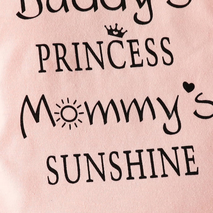 UUAISSO Neugeborenes Baby Mädchen Kleidung Papas Mädchen Langarm Strampler Tops Blumenhosen Sets Sti