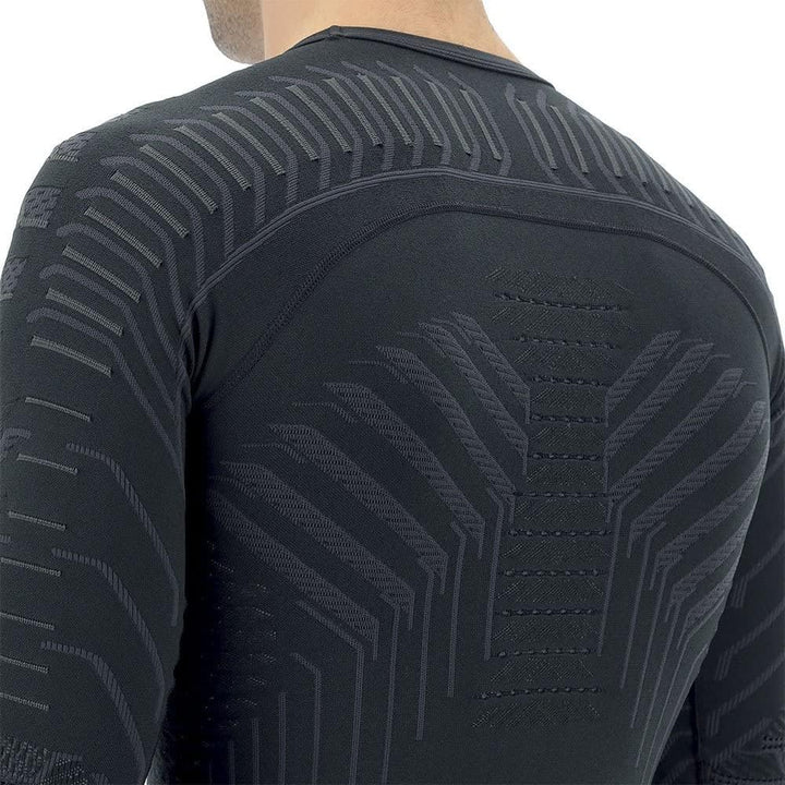 UYN Herren Resilyon Langarmshirt, Black/Anthracite, S/M
