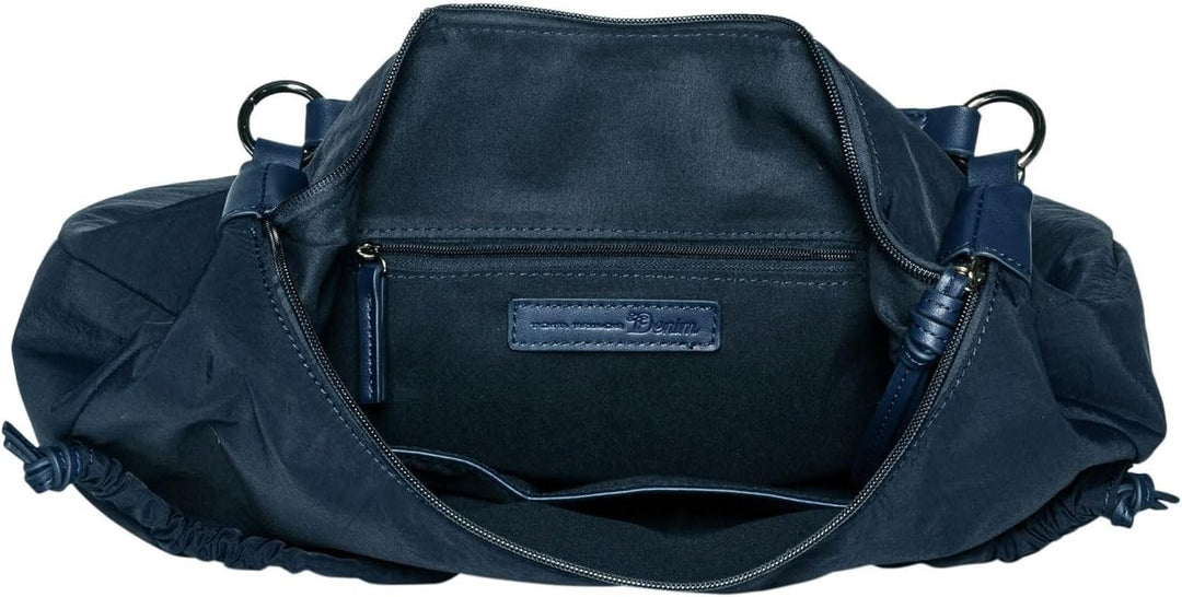 Denim TOM TAILOR WYONA Damen Schultertasche one size, 39x11.5x26.5 Dark Blue, Dark Blue