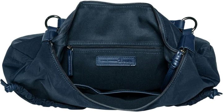 Denim TOM TAILOR WYONA Damen Schultertasche one size, 39x11.5x26.5 Dark Blue, Dark Blue
