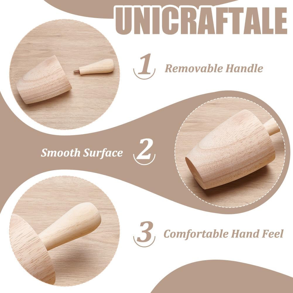 UNICRAFTALE Tassen Töpferformen Holz Gebogene Gipsformen Töpferformungswerkzeug Hölzerne Töpferforme