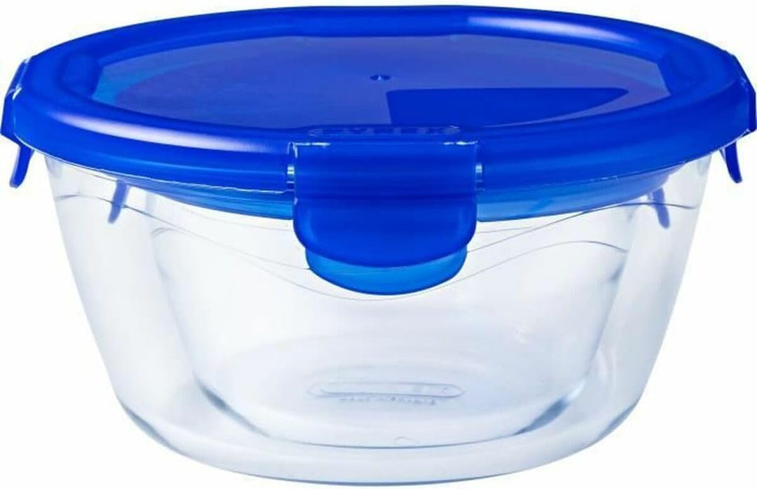 Pyrex Cook & Go Lunchbox, 3 Stück, gleiches Fassungsvermögen (3 x 0,7 l, rund) 3 x 0,7L - Rond, 3 x