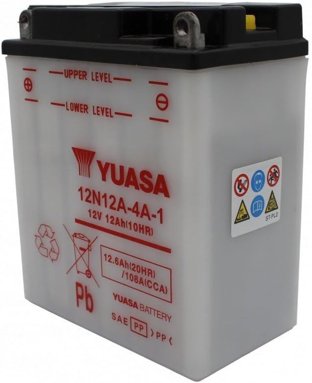 YUASA BATTERIE 12N12A-4A-1 offen ohne Saeure