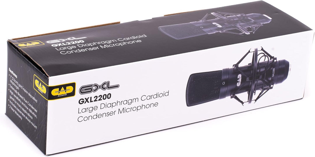 CAD Audio Grossmembran Kondensator Mikrofon für Studio &amp; professionelle Aufnahmen Nierenmikrofon Stu