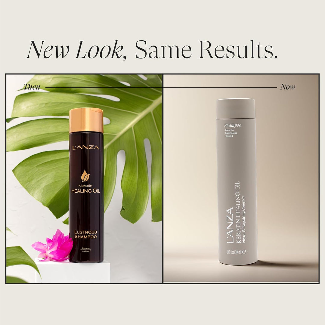 L'ANZA 23010A Keratin Heilöl-Glanz-Shampoo, 300 ml 300.00 ml (1er Pack) Shampoo, 300.00 ml (1er Pack