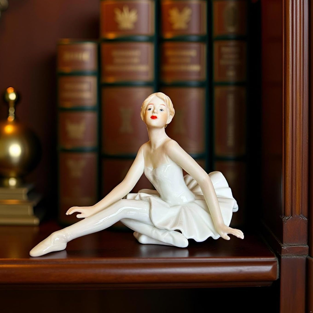 Porzellanfiguren Ballett, geformte Statue, Kunsthandwerk, Kunstwaren, Skulptur, Heimdekoration (Orna