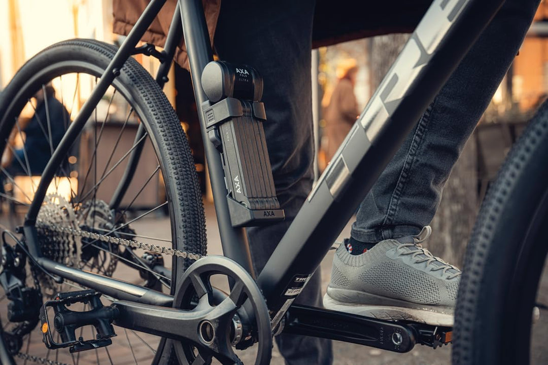 AXA Fold Ultra 90 – Faltschloss Fahrrad – Länge 90 cm – Sicherheitsstufe 14 – Hohe Sicherheit – Für