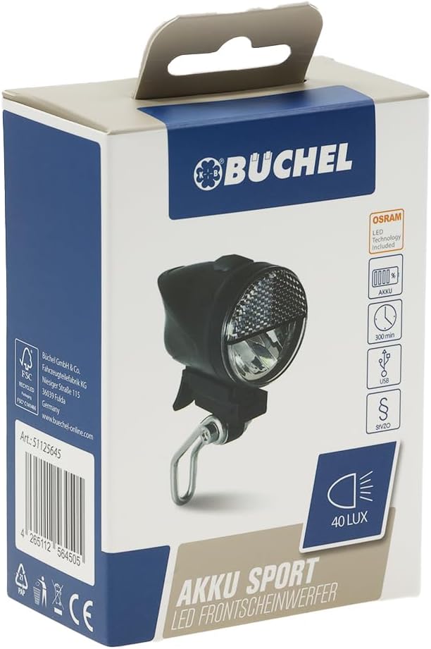 LED-Scheinwerfer Akku Sport