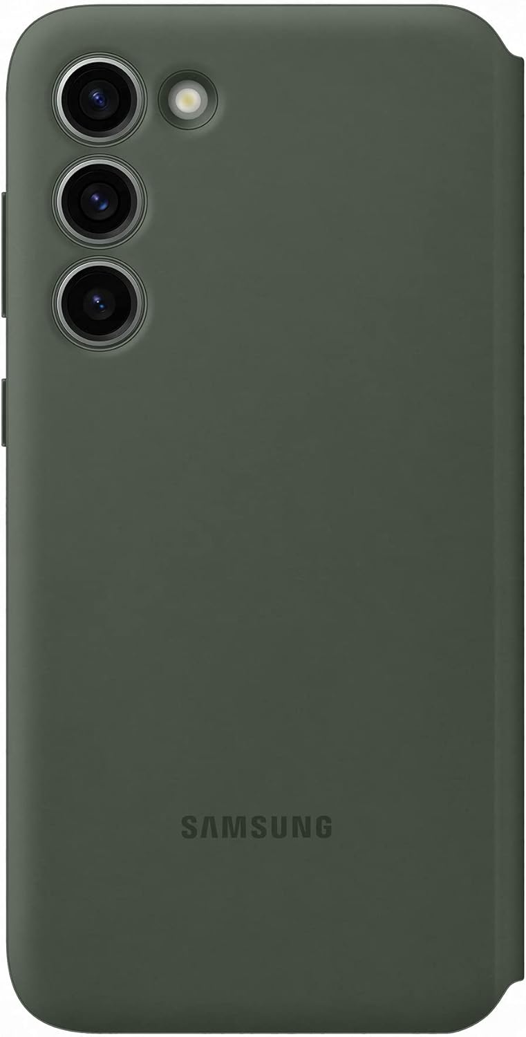 Samsung Smart View Wallet Smartphone Case EF-ZS916 für Galaxy S23+, Handy-Hülle, Kartenfach, Sichtfe