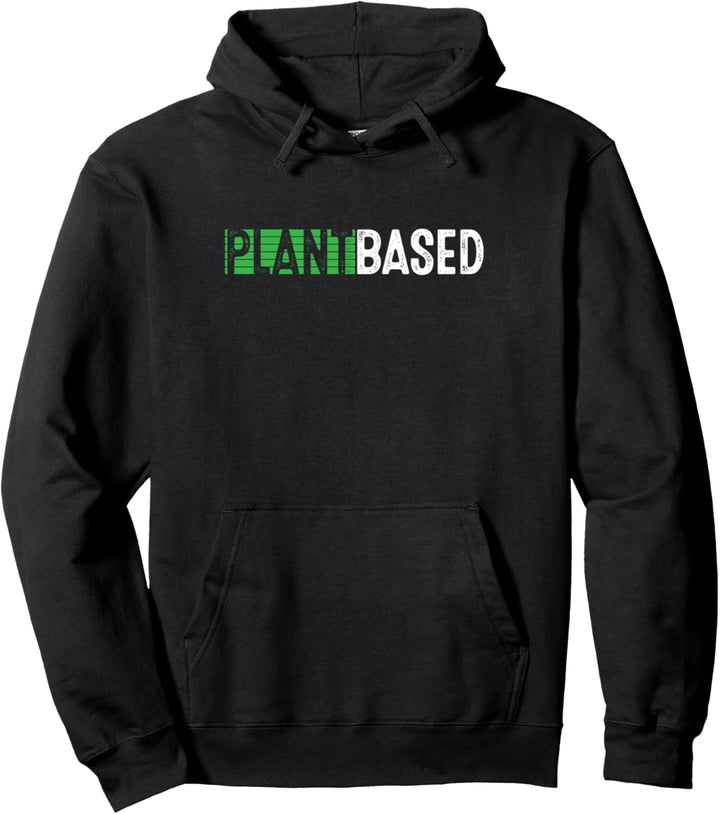 Vegan Vegetarier Veganer Veganismus Plant Based Fitness Pullover Hoodie