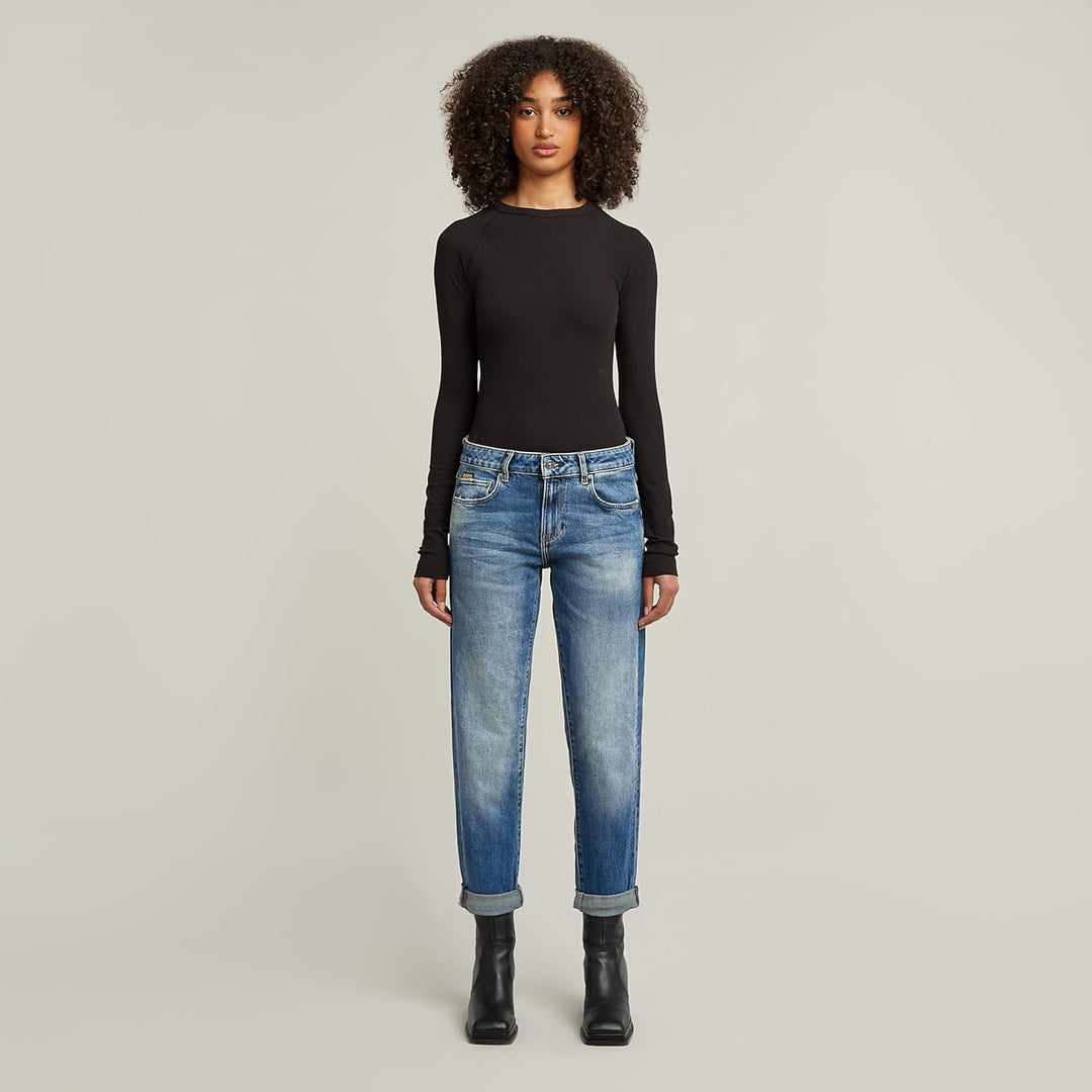 G-STAR Damen Kate Boyfriend Jeans 23W / 30L Blau (Vintage Azure D15264-c052-a802), 23W / 30L Blau (V