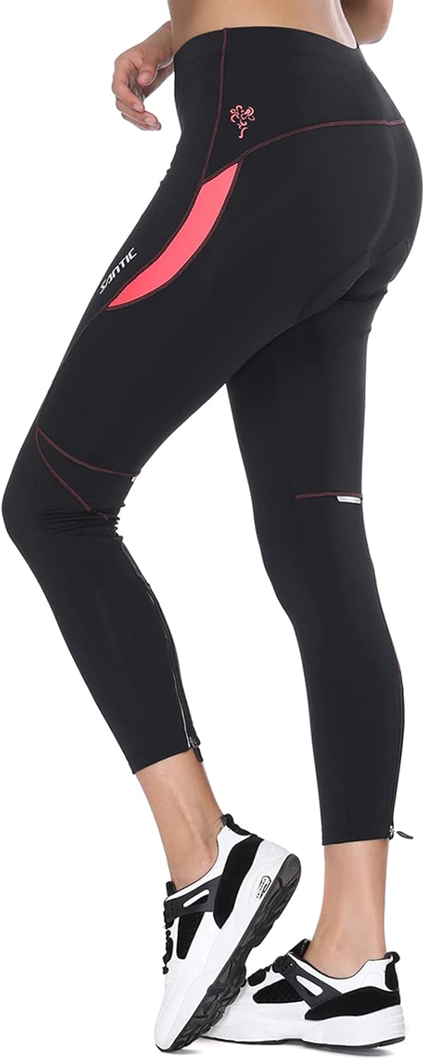 Santic Fahrradhose Damen Gepolstert Lang Radhose Damen Lang Radle rhose Damen Gepolstert auch für MT
