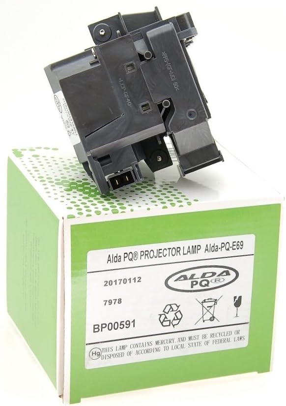 Alda PQ-Premium, Beamerlampe/Ersatzlampe für EPSON EH-TW9200 Projektoren, Lampe mit Gehäuse
