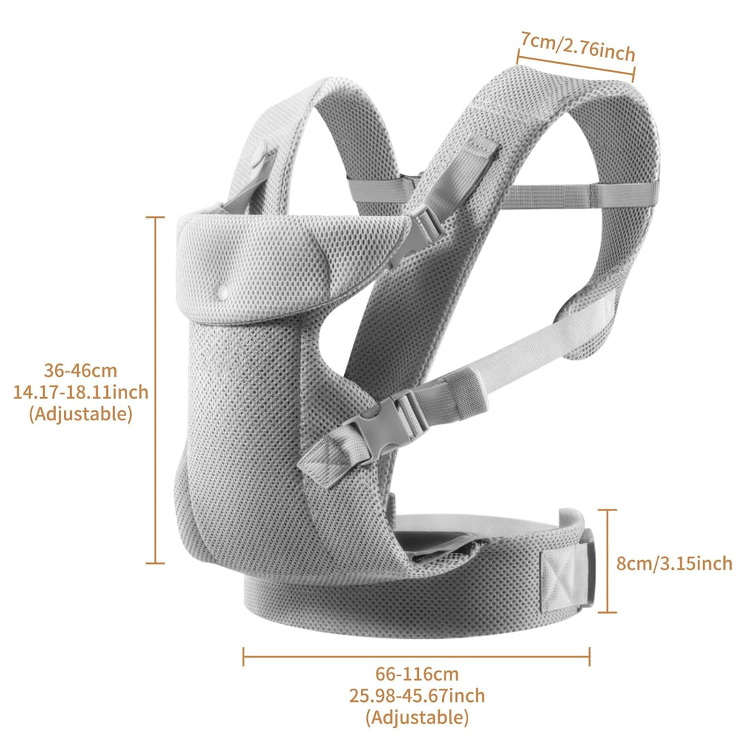 IULONEE Babytrage für Neugeborene Ergonomic Tragetaschen für Kleinkinder Babytrage ab Geburt Tragetu