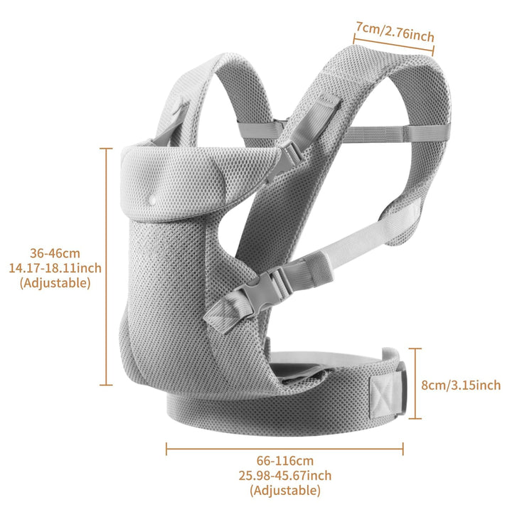 IULONEE Babytrage für Neugeborene Ergonomic Tragetaschen für Kleinkinder Babytrage ab Geburt Tragetu