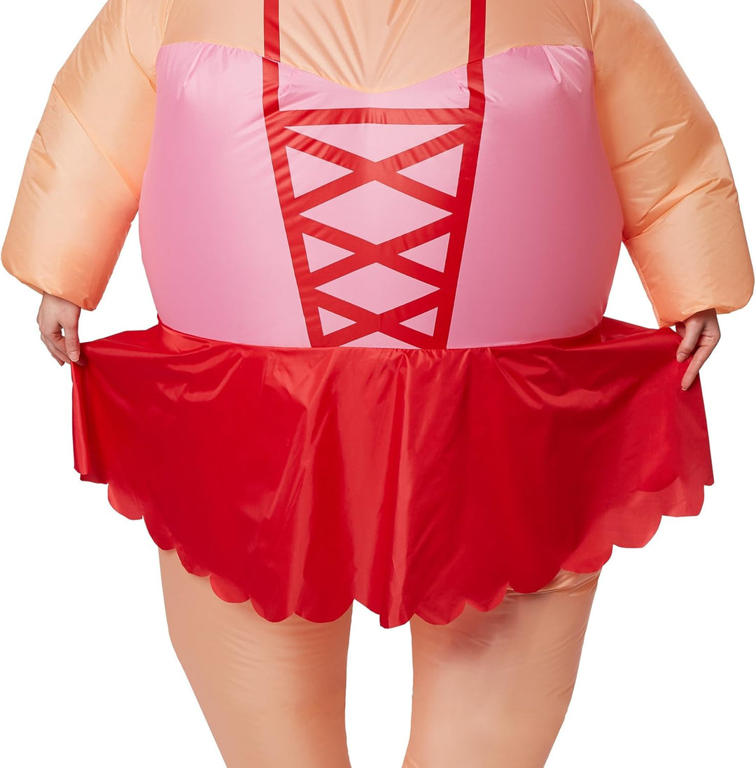 dressforfun Aufblasbares Kostüm, Huckepack Kostüm, Faschingskostüme Unisex Kostüme, Kostüm Damen, Ko