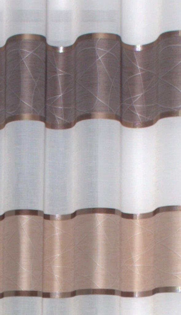 Home fashion Fertigschal, Stoff, Cappuccino, 225 x 140 cm Cappuccino 225 x 140 x cm, Cappuccino 225