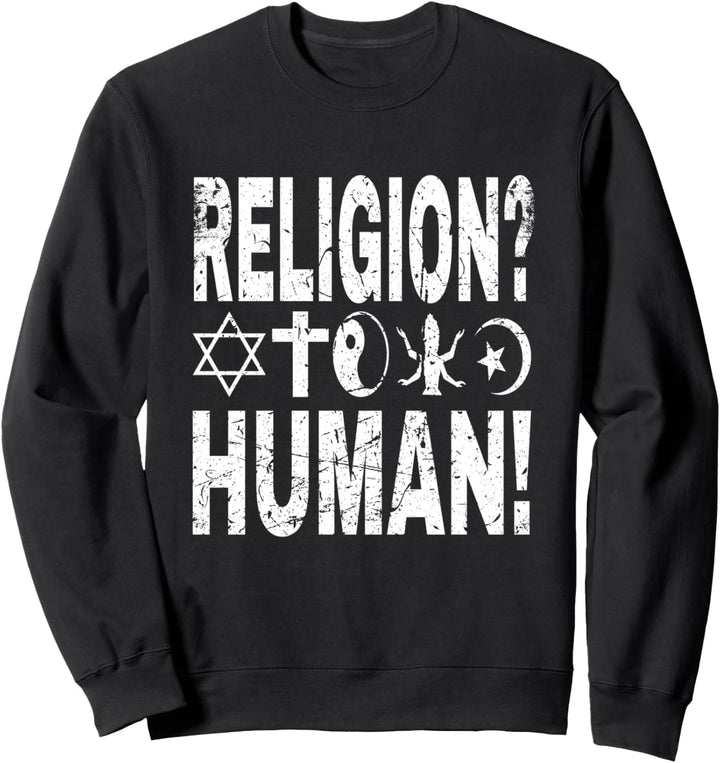 Tolerance Anti Rassismus Hate Freiheit des Religion Faszismus Sweatshirt