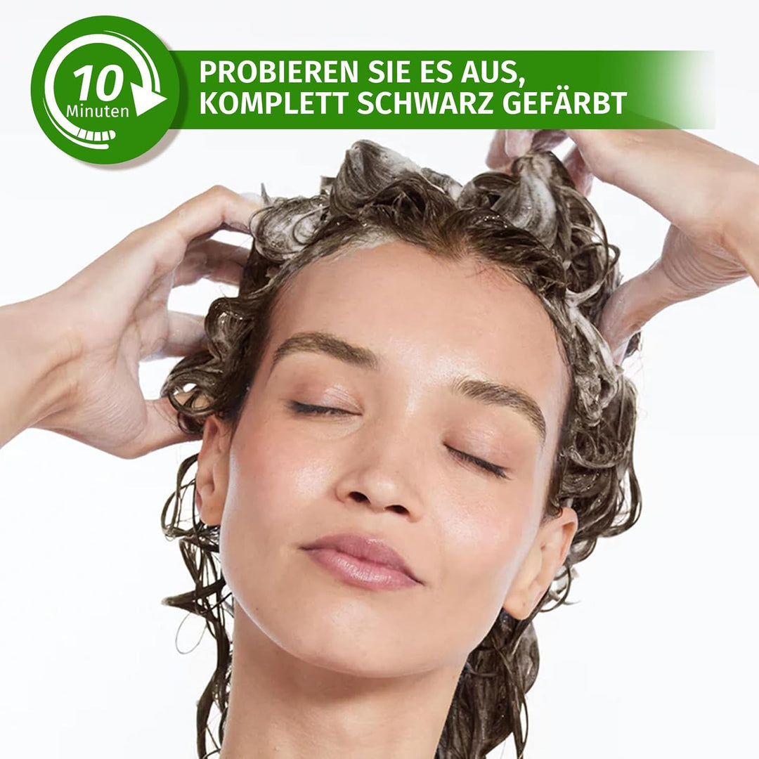 Instant Black Hair Shampoo Haarfärbeshampoo Für Männer & Frauen- Einfach Zu Benutzen -100% Grauabdec