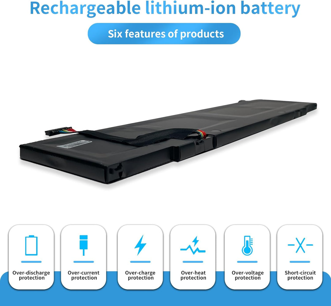 HUBEI TDW5P Laptop Batterie Ersatz für Dell Alienware 13 R3 ALW13C-D2718 ALW13CR-1738 ALW13CR-2508 A