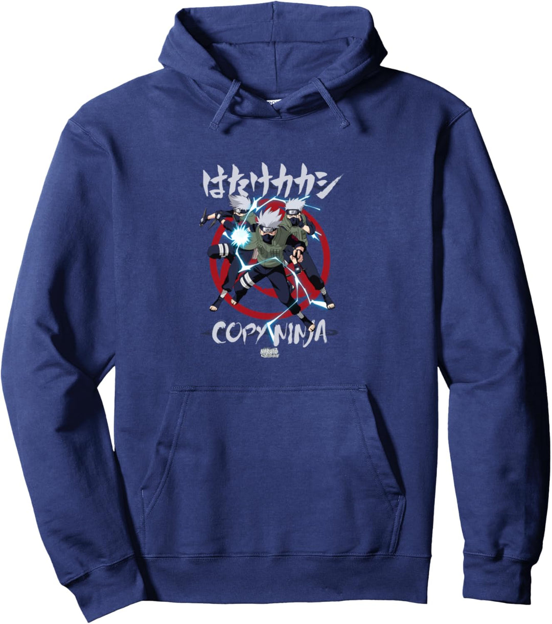 Naruto Shippuden Kakashi Copy Ninja Pullover Hoodie
