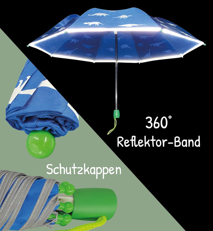 HECKBO Magic Ranzen Rucksack Regenschutz Hülle für Kinder - verschiede Motive - wechselt bei Regen d