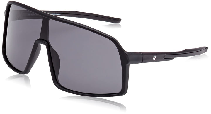 CHPO Unisex Erica Sunglasses 60 Matte Black, 60 Matte Black