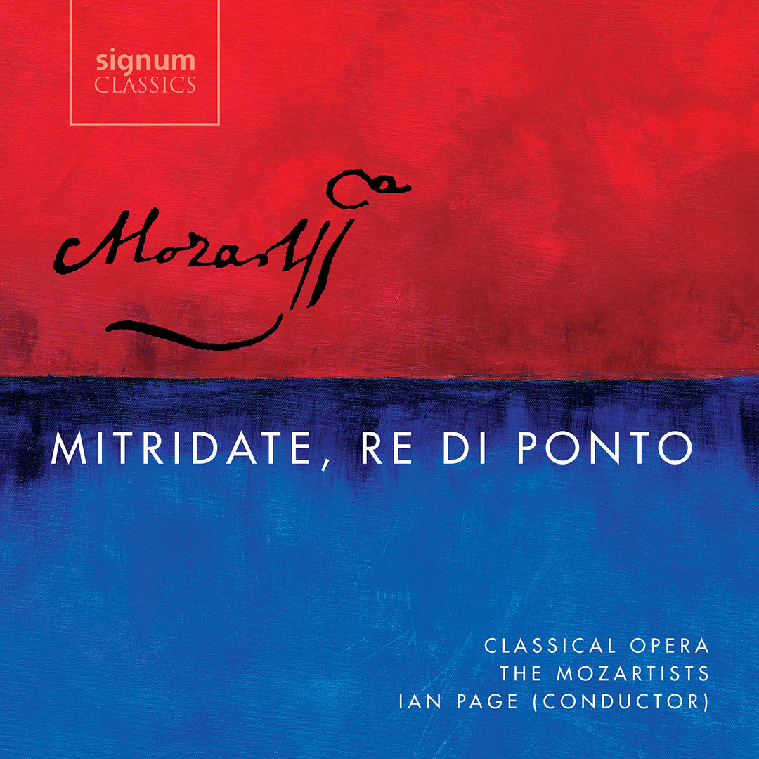 Mozart: Mitridate, Re di Ponto KV 87, Audio-CD