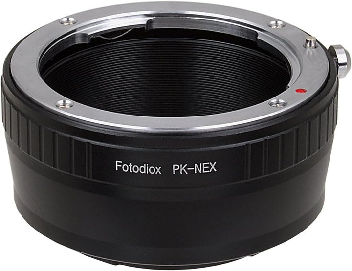 Fotodiox Lens Mount Adapter Compatible with Pentax K Lenses on Sony E-Mount Cameras Pentax K Standar