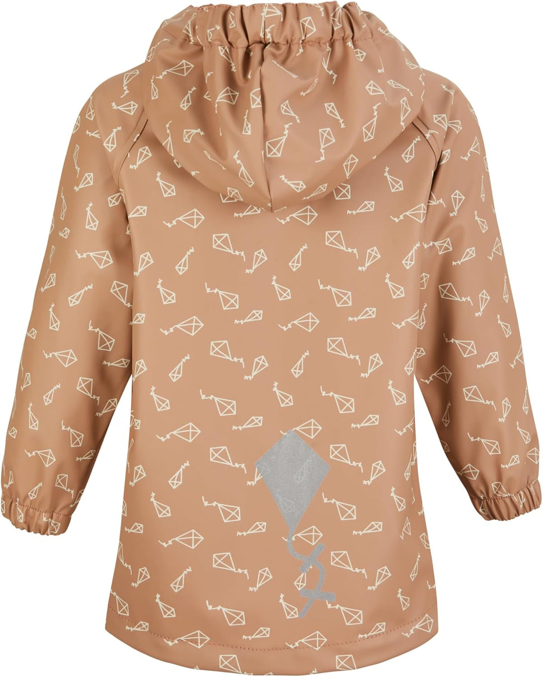 Sterntaler Unisex Baby Regenjacke Ungefüttert Drachen 128 lehmbraun, 128 lehmbraun