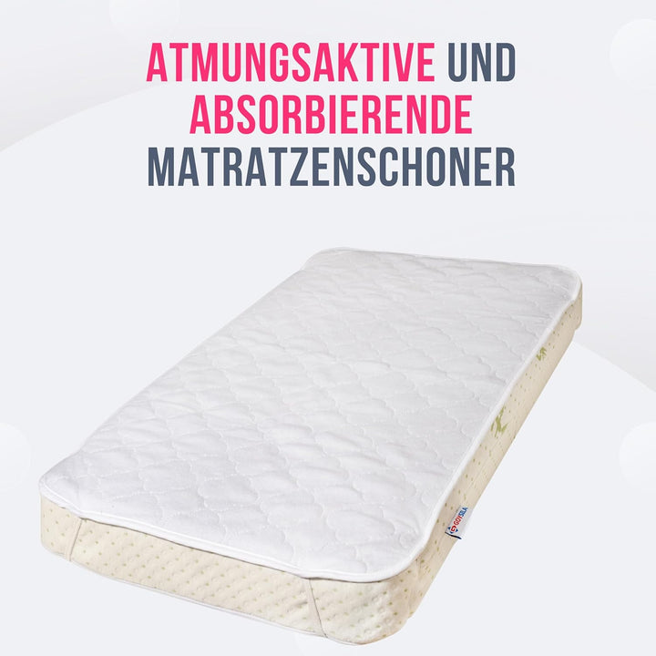 GOYSILA Next to Me Beistellbett Spannbettlaken für Chicco Next2Me Wiege 2 Teile 100% Baumwolle + 1 W